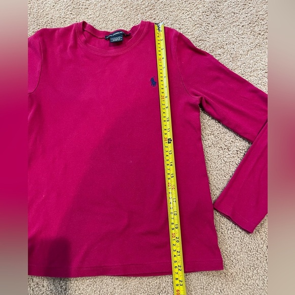 Women's (Junior) RALPH LAUREN SPORT crew neck long sleeve tee - Picture 4 of 9